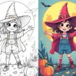 halloween coloring pages