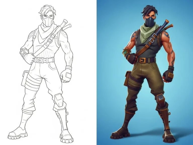 fortnite coloring pages